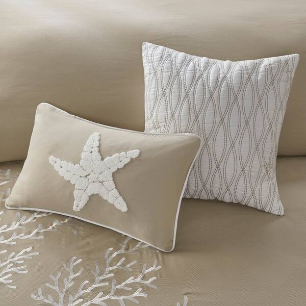 Shop Harbor House Coastline Khaki Cotton Duvet Cover Set Free