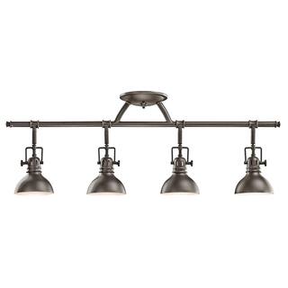 Kichler Lighting Hatteras Bay Collection 4-light Olde Bronze Rail Light
