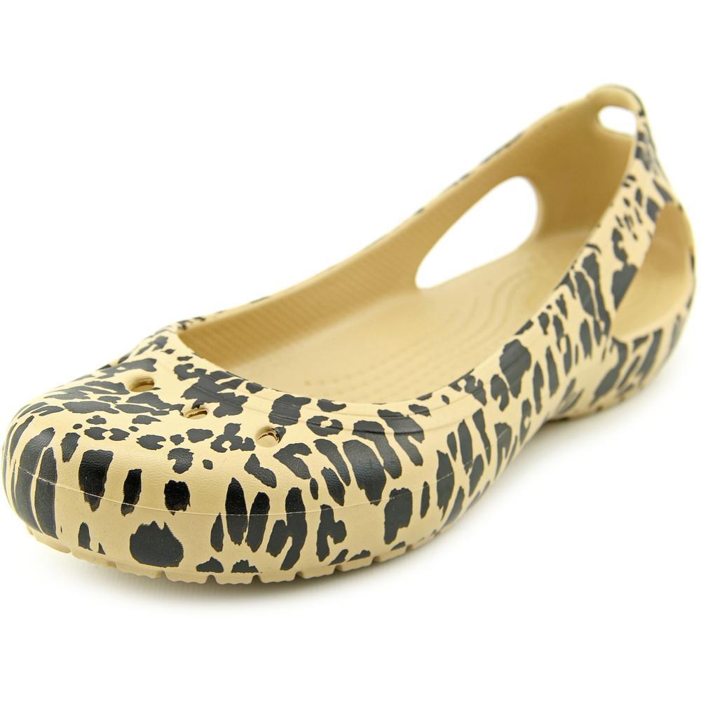 crocs kadee printed flat