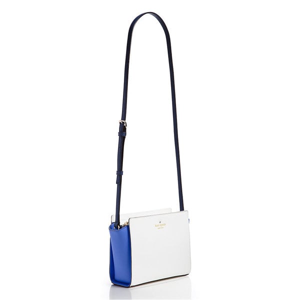 kate spade blue and white purse