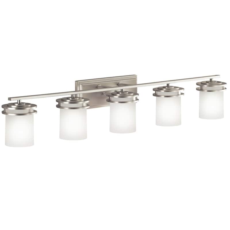 Kichler Lighting Hendrik Collection 5-light Brushed Nickel Bath/Vanity Light