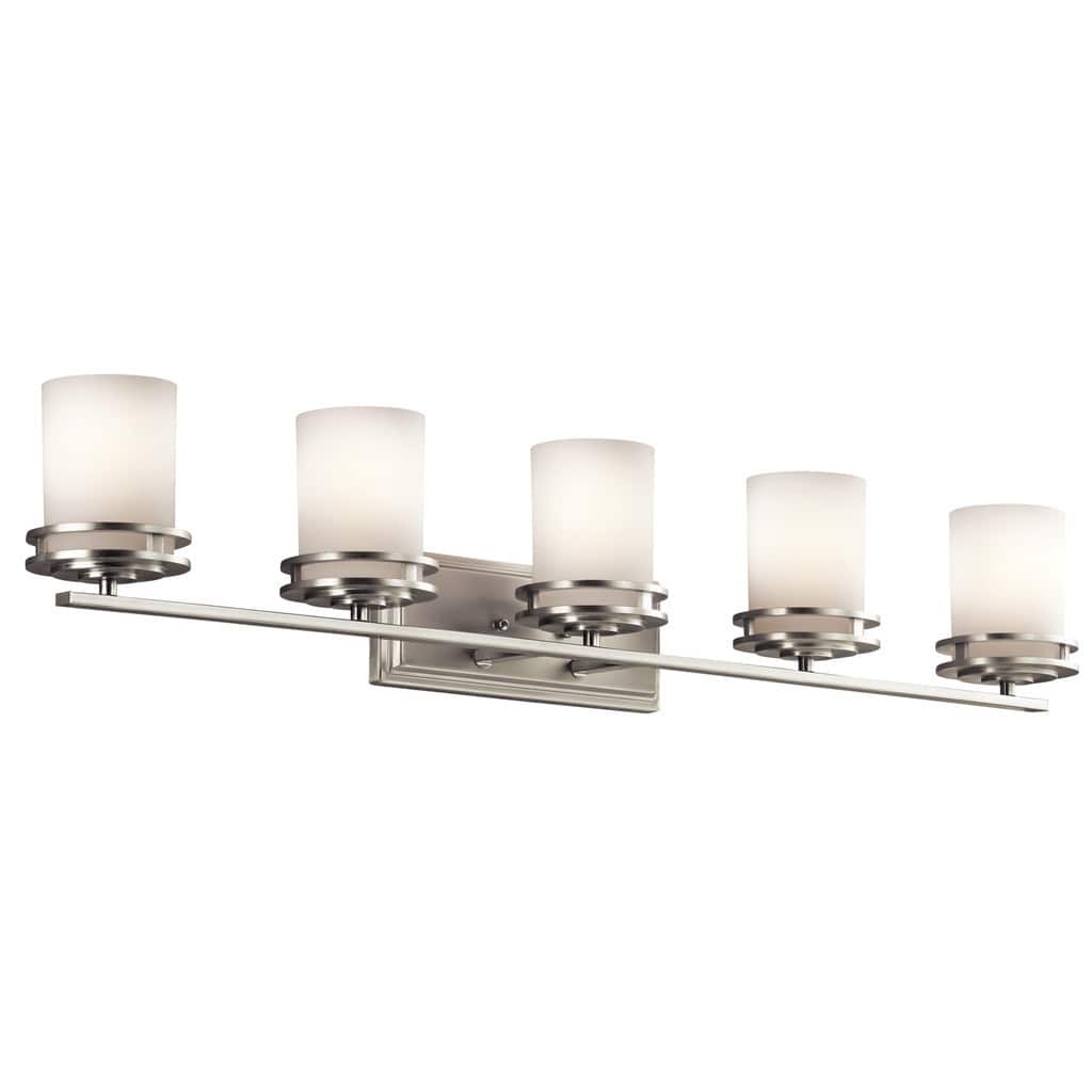 Kichler Lighting Hendrik Collection 5-light Brushed Nickel Bath/Vanity Light