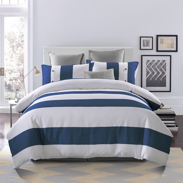 slide 2 of 4, Superior Addison 300 TC Embroidered Cotton Duvet Cover Set