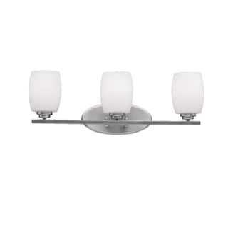 Kichler Lighting Eileen Collection 3-light Chrome Bath/Vanity Light