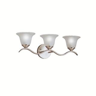 Kichler Lighting Dover 3-light Brushed Nickel Bath Vanity Light - Brushed Nickel