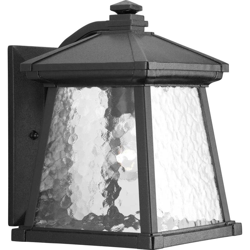 Progress Lighting Mac Black Aluminum 1-light Wall Lantern