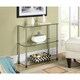 Convenience Concepts Designs2Go Classic Glass 4-tier Tower Shelf