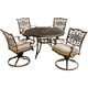 Hanover Outdoor Traditions 5-piece Dining Set - Thumbnail 2