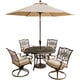 Hanover Outdoor Traditions 5-piece Dining Set - Thumbnail 5