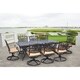 Hanover Outdoor TRADDN9PCSW-8 Traditions 9-piece Dining Set - Thumbnail 1