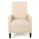 preview thumbnail 22 of 20, Dalton Fabric Recliner Club Chair by Christopher Knight Home