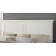 preview thumbnail 6 of 7, Roundhill Furniture Laveno White Wood King 6-piece Bedroom Furniture Set