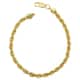 preview thumbnail 1 of 1, Fremada 14k Yellow Gold Filled Men's Bold 4.2-mm Rope Chain Bracelet (7.5 or 8.5 inches)