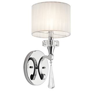Kichler Lighting Parker Point Collection 1-light Chrome Wall Sconce