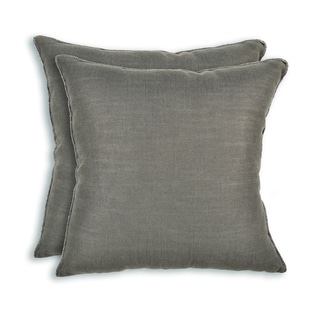 Duck Black and Tan Striped 19x19 Trimmed Throw Pillow - Free Shipping Today - Overstock.com ...