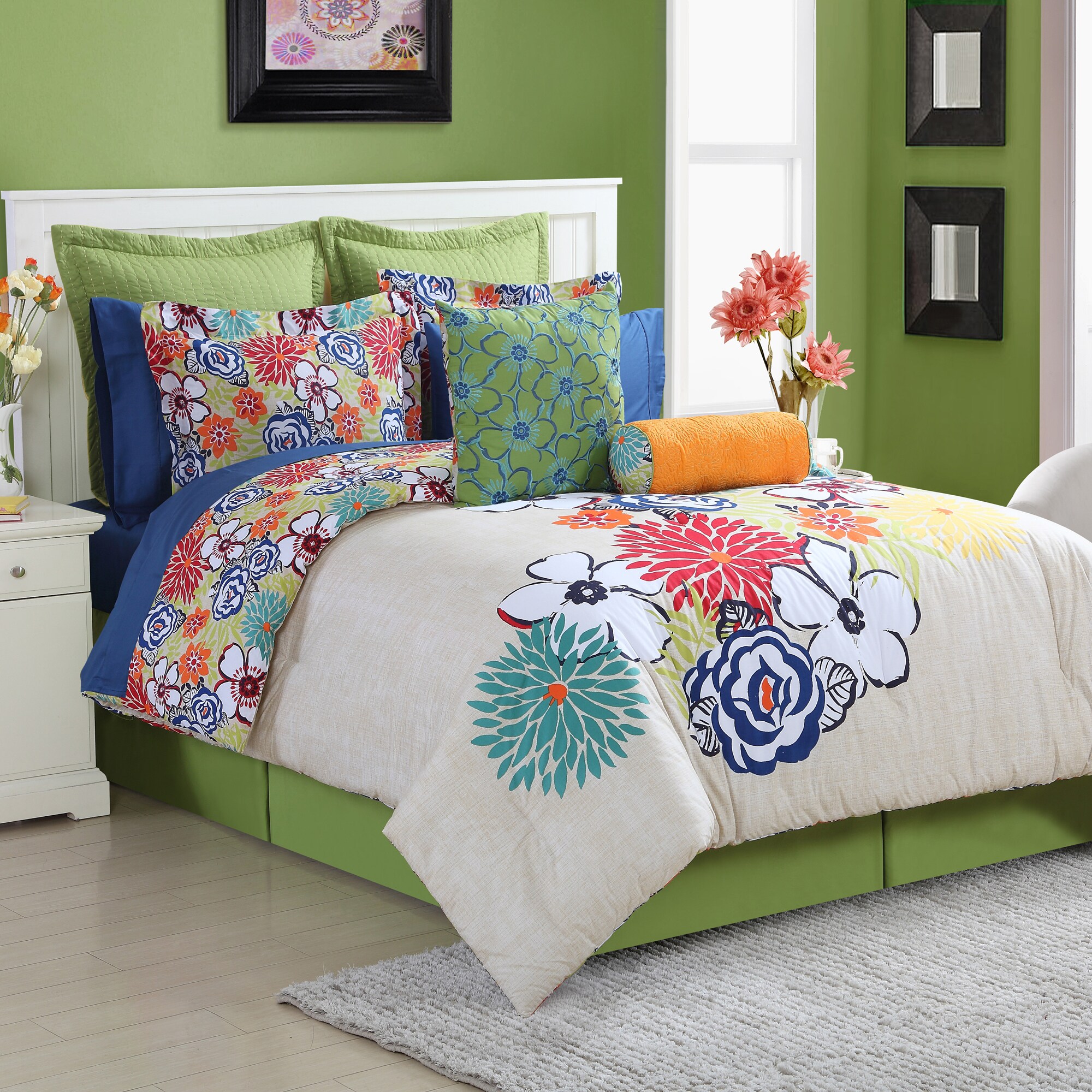 Shop Comforter Set Fiesta Lucia Free Shipping Today Overstock