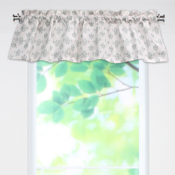 Madison Bella 53x15 Rod Pocket Curtain Valance Madison Bella 53x15 Rod Pocket Curtain Valance