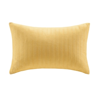 Echo Design™ Painted Paisley Yellow Cotton Oblong Pillow