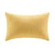 preview thumbnail 1 of 0, Echo Design™ Painted Paisley Yellow Cotton Oblong Pillow