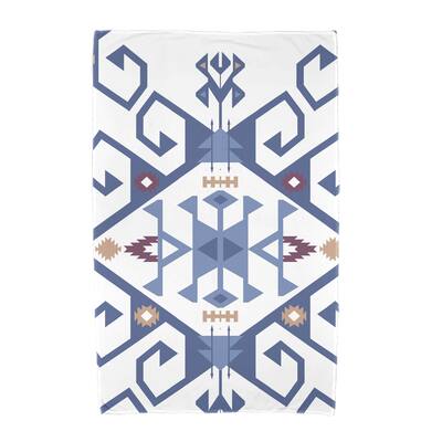 36 x 72-inch Jodhpur Medallion 2 Geometric Print Beach Towel