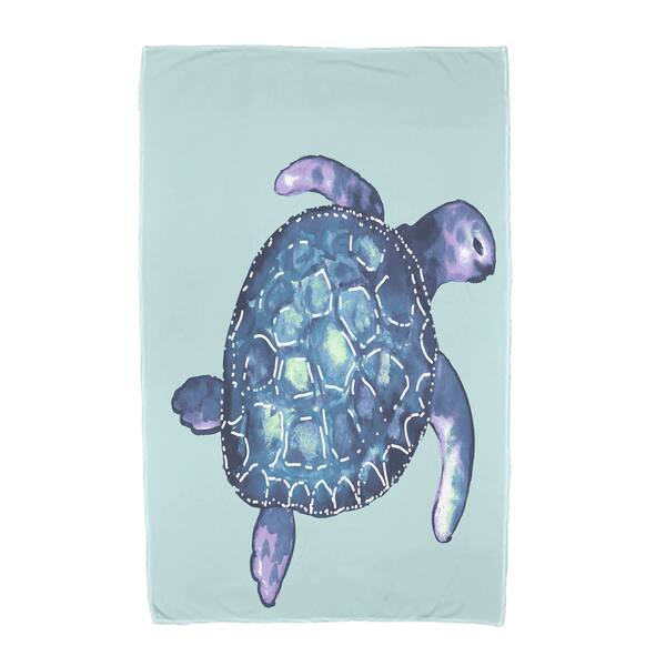 30 x 60-inch Sea Turtle Animal Print Beach Towel - Overstock - 12067922 30 x 60-inch Sea Turtle Animal Print Beach Towel - Overstock - 12067922