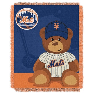 MLB 044 Mets Field Bear Baby Throw