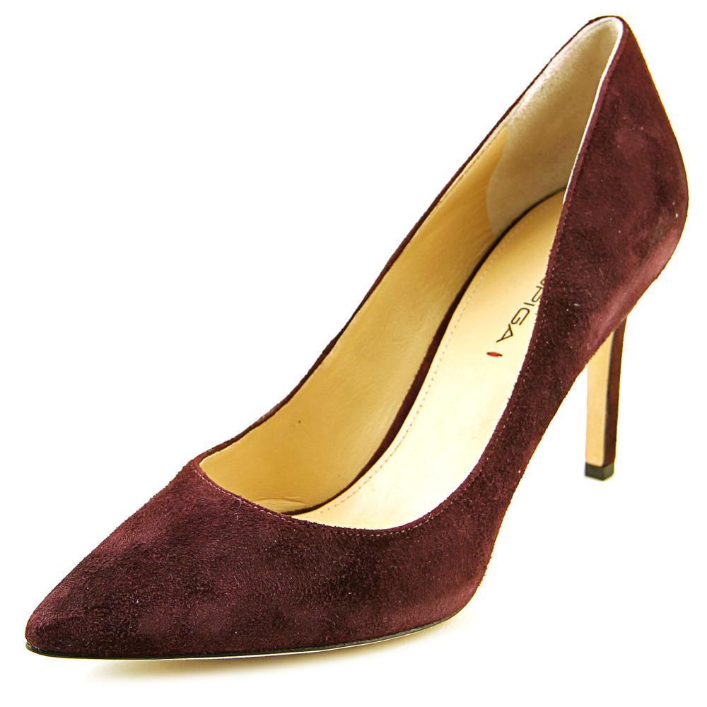 via spiga suede pumps
