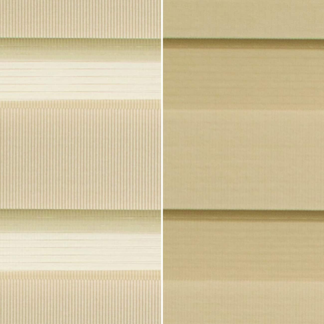 CHICOLOGY Dual Layer & Privacy Free-Stop Cordless Zebra Roller Shades 