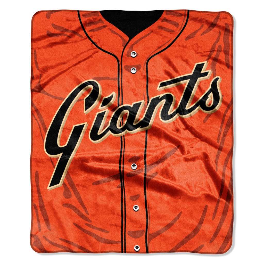 Mlb 0705 Sf Giants Jersey Raschel Throw Overstock 12069577