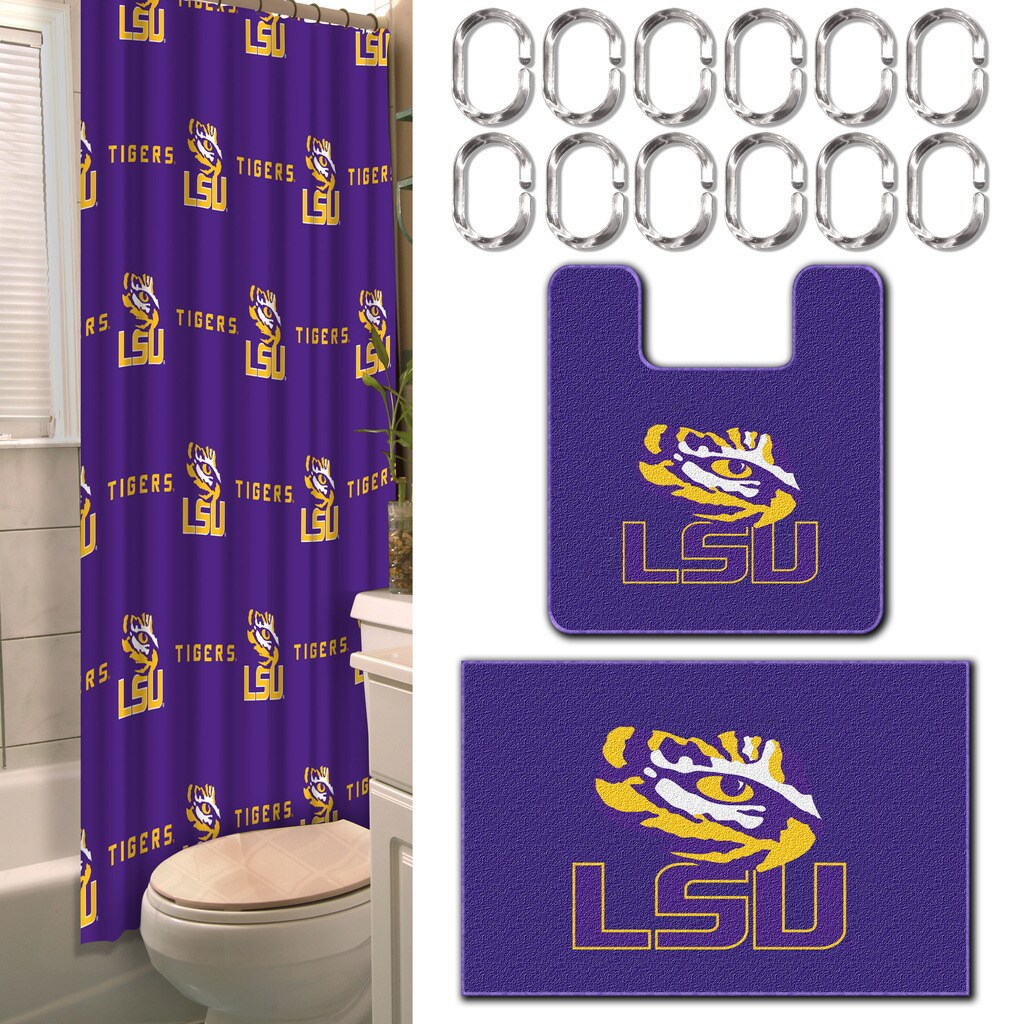 Col 893 Lsu 15 Piece Bath Set Purple 12069579 Col 893 Lsu 15 Piece Bath Set