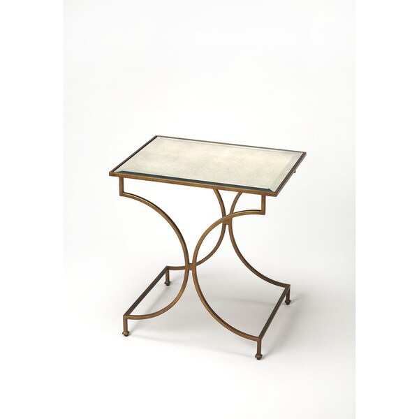 Handmade Butler Esperanza Antique Gold End Table China Free Handmade Butler Esperanza Antique Gold End Table China