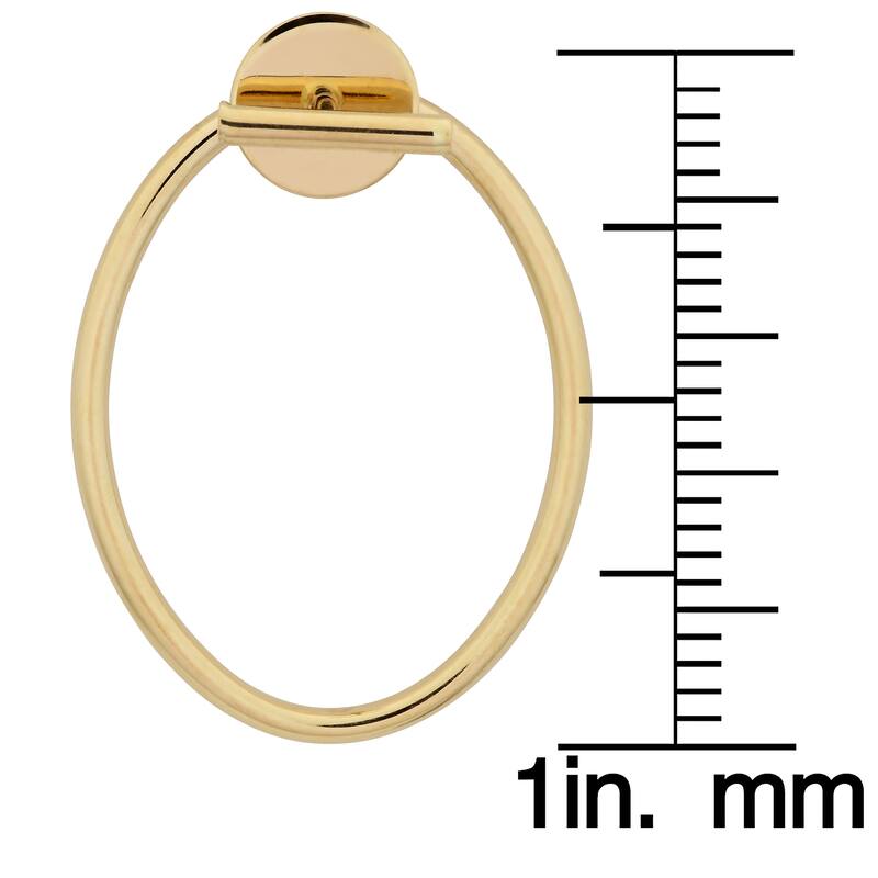 Fremada 14k Yellow Gold High Polish Oval and Bar Front Back Earrings