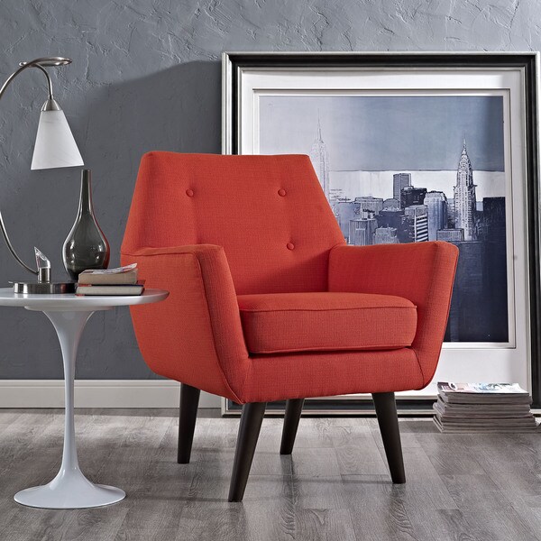 modway posit upholstered armchair