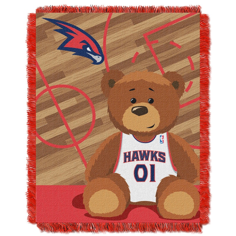 NBA 04401 Hawks Half Court Baby Throw