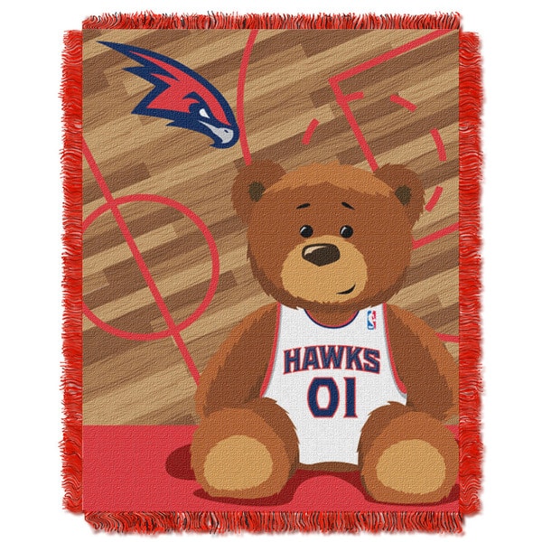 slide 1 of 1, NBA 04401 Hawks Half Court Baby Throw