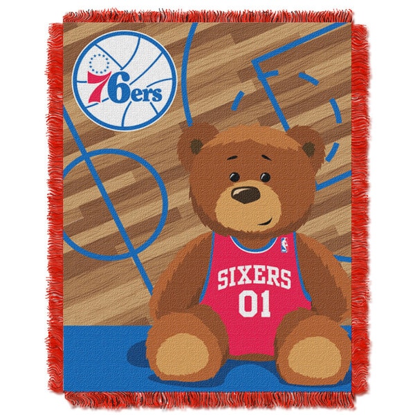 slide 1 of 1, NBA 04401 76ers Half Court Baby Throw