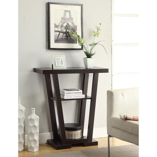 Porch & Den Logan Wood Console Table