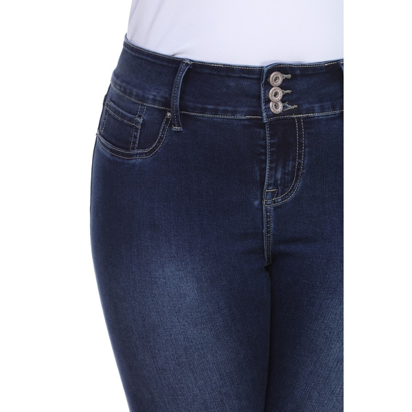 women's plus size stretch jeans