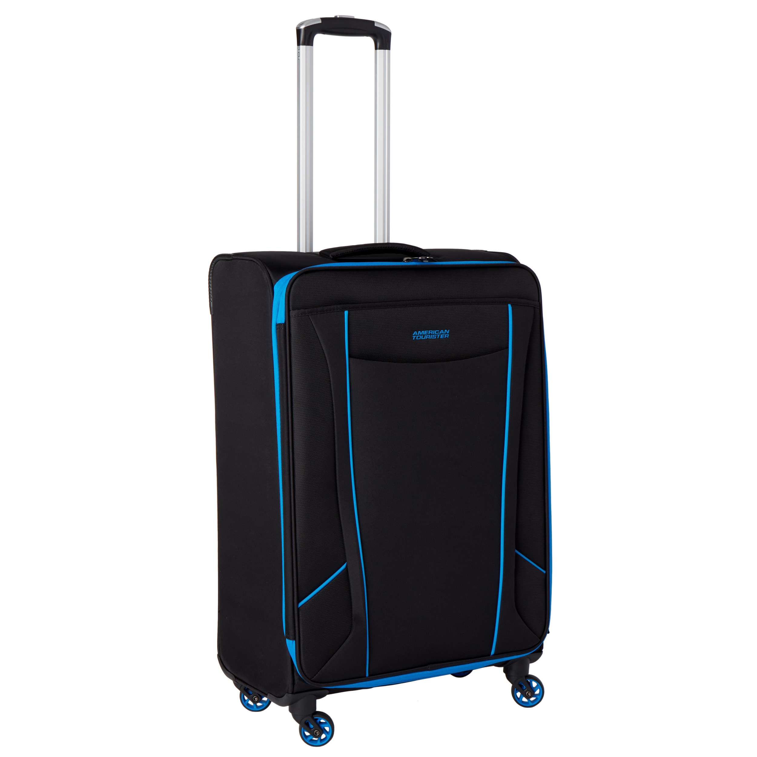 american tourister nylon blue travel duffle