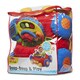Melissa & Doug Beep-Beep & Play Activity Center Baby Toy - Red/blue - Thumbnail 0
