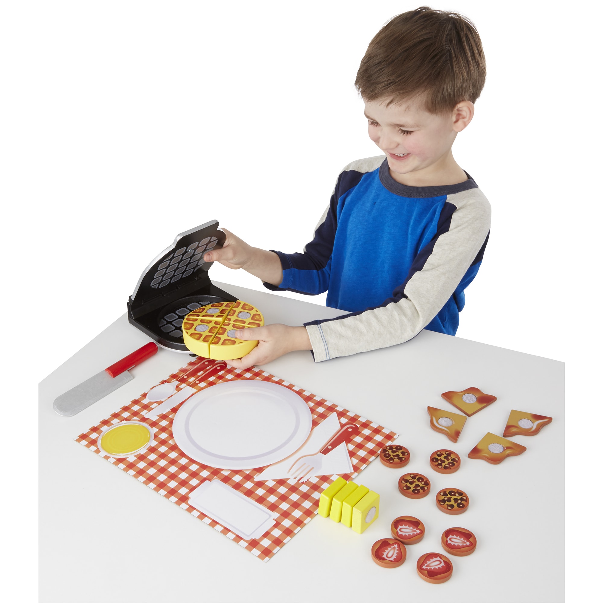 melissa and doug waffle set