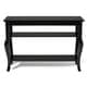 preview thumbnail 7 of 14, Kate and Laurel Lillian Wood 2-shelf Console Table with Curved Legs - 44x15x30