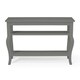 preview thumbnail 11 of 14, Kate and Laurel Lillian Wood 2-shelf Console Table with Curved Legs - 44x15x30