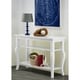 preview thumbnail 2 of 14, Kate and Laurel Lillian Wood 2-shelf Console Table with Curved Legs - 44x15x30