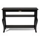 preview thumbnail 8 of 14, Kate and Laurel Lillian Wood 2-shelf Console Table with Curved Legs - 44x15x30