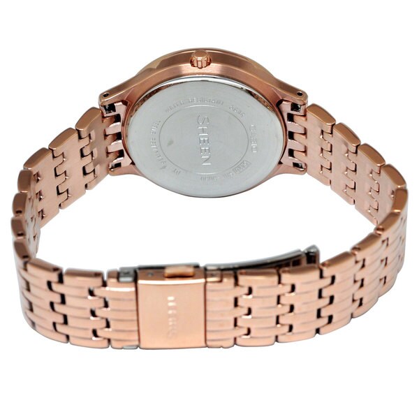 casio sheen rose gold