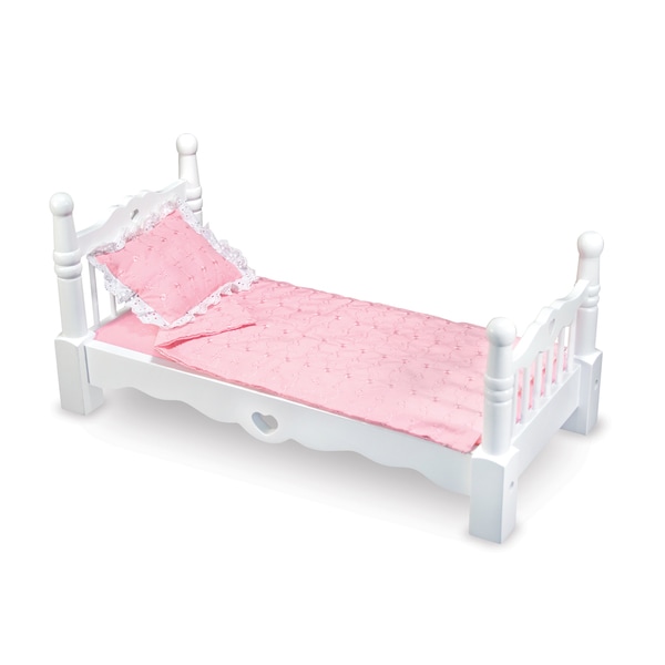 melissa and doug doll bed