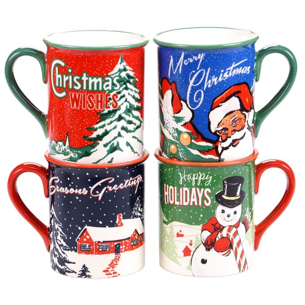 Celebrate the season with cheerful holiday mugs