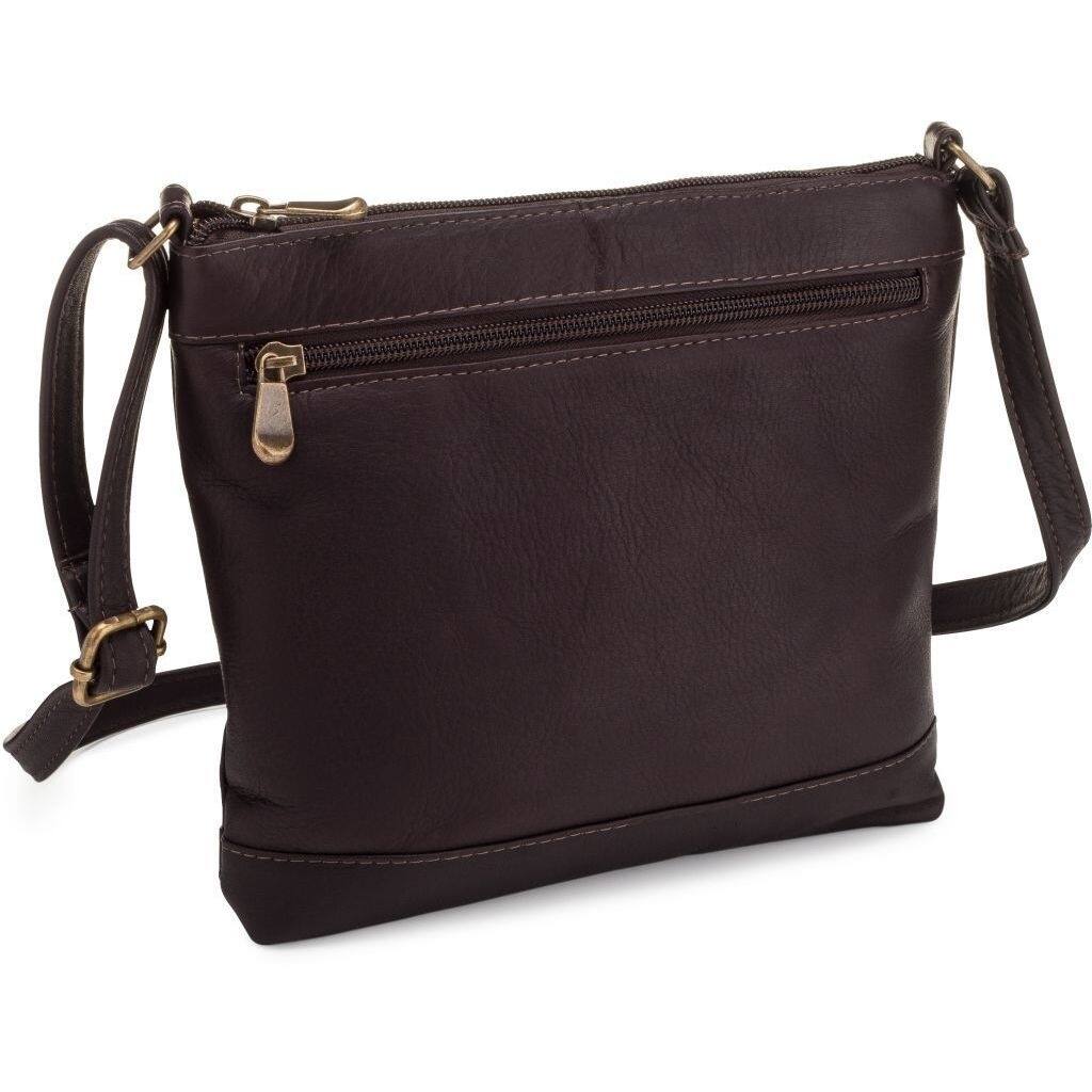 LeDonne Leather Savanna Crossbody Handbag