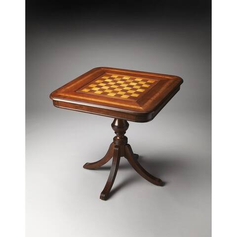 Butler Morphy Antiqued Cherry Game Table